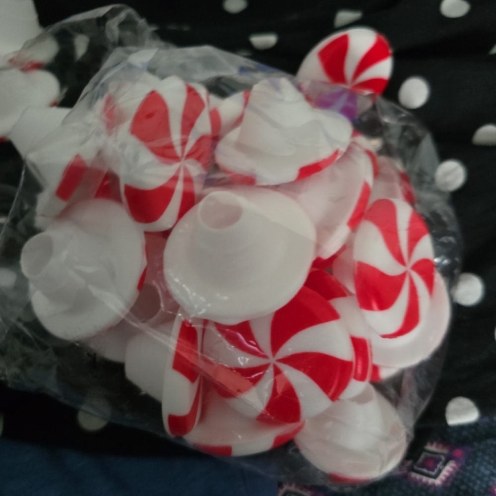 Christmas Peppermint Cabinet Knobs